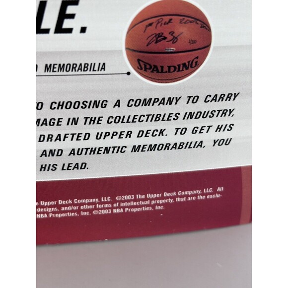 Upper Deck LeBron James Magazine 2003 Rookie Year Tuff Stuff Michael Jordan - Picture 6 of 13